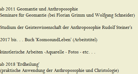 ab 2011 Geomantie und Anthroposophie 





































































































































































































































































































































































































































































































































































































































































































































































































































Seminare f�r Geomantie (bei Florian Grimm und Wolfgang Schneider)









































































































































































































































































































































































































































































































































































































































































































































































































































































































































































































































































































































































































































































































































































































































































































































































































































































Studium der Geisteswissenschaft der Anthroposophie Rudolf Steiner's










































































































































































































































































































































































































































































































































































































































































































































































































































































































































































































































































































































































































































































































































































































































































































































































































































































2017 bis. . . Buch 'KosmosundLeben' (Arbeitstitel) 










































































































































































































































































































































































































































































































































































































































































































































































































































































































































































































































































































































































































































































































































































































































































































































































































































































k�nstlerische Arbeiten -Aquarelle - Fotos - etc. . . 






































































































































































































































































































































































































































































































































































































































































































































































































































































































































































































































































































































































































































































































































































































































































































































































































































































ab 2018 'Erdheilung' 
































































































































































































































































































































































































































































































































































































































































































































































































































(praktische Anwendung der Anthroposophie und Christologie)